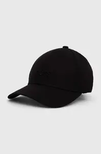BOSS čiapka so šiltom dámska bavlnená