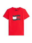 TOMMY HILFIGER Tričko  námornícka modrá / červená / biela