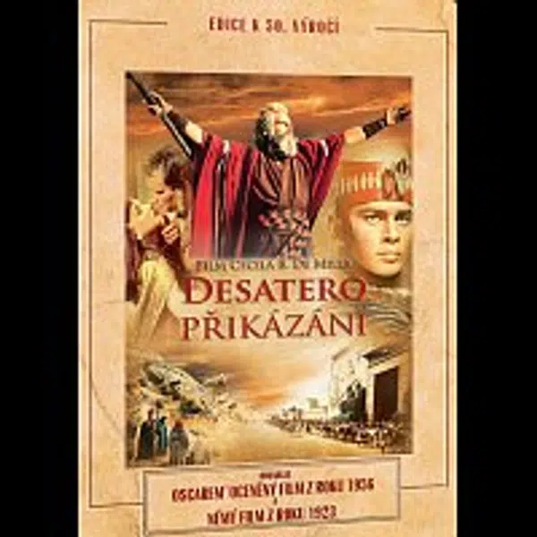 Různí interpreti – Desatero přikázání - Edice k 50. výročí DVD