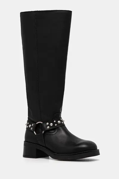 Steve Madden Kožené kozačky Steve Madden Brenna