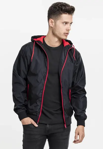 Kontrastní Windrunner blk/červená