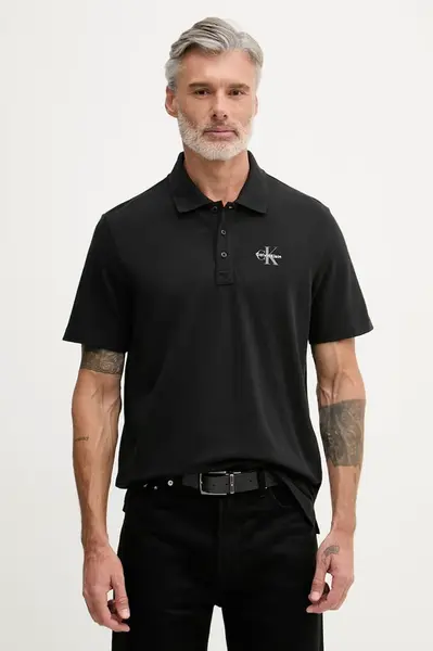 Calvin Klein Jeans polo pánské bavlněné