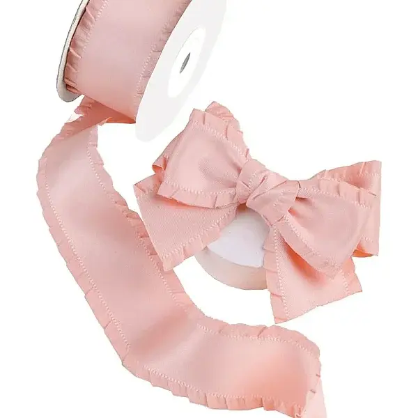 10 Yards Polyester Ruffled Ribbons