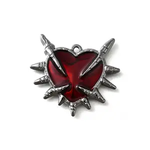 Alloy Enamel Gothic Style Pendants