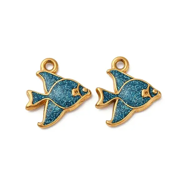 304 Stainless Steel Enamel Pendants