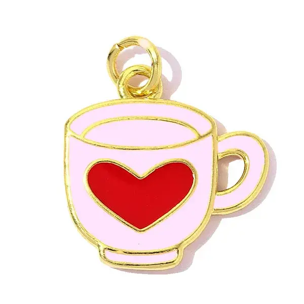 Brass Enamel Pendants