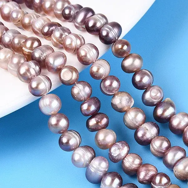 Natural Cultured Freshwater Pearl Beads Strands