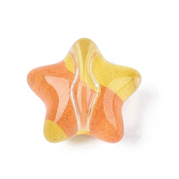 Printed Transparent Acrylic Beads