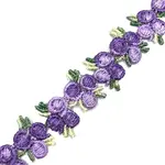 Flower Polyester Jacquard Ribbon