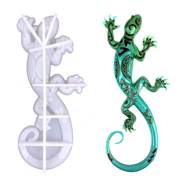 Gecko Display Decoration Silicone Molds