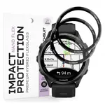 Techsuit Nano Flex, Garmin Forerunner 970 / Forerunner 570 47mm, 2 kusy, černé