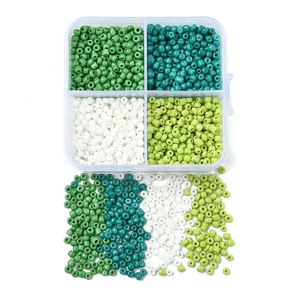 72G 4 Styles Glass Seed Beads