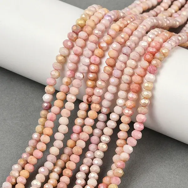 Ombre Effect Dyed Glass Beads Strands