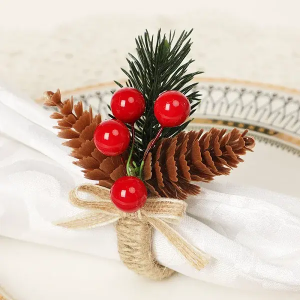 Christmas Plastic Napkin Rings
