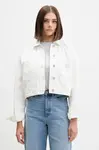 Tommy Jeans  přechodová bunda dámská bavlněná