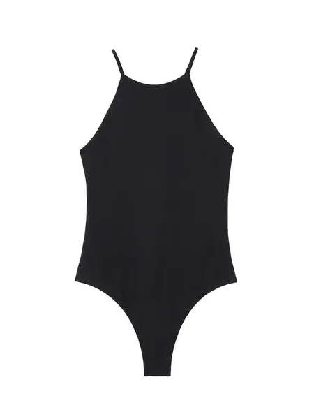 Pull&Bear Košeľové body  čierna