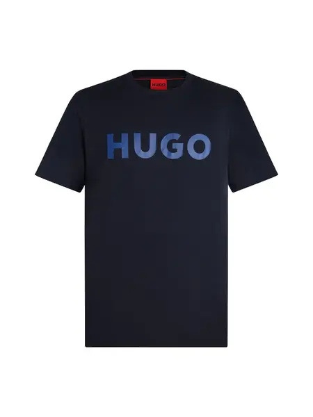 HUGO Tričko 'Dulivio'  námornícka modrá / zafírová