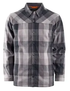 Grundéns košile bankside lined shacket anchor plaid - l
