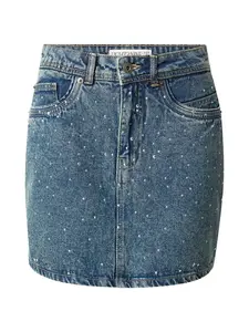 Eight2Nine Sukňa  modrá denim / strieborná