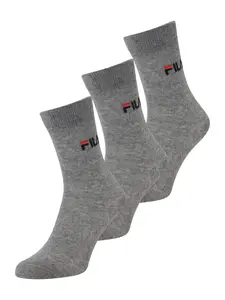 FILA Ponožky  sivá / čierna