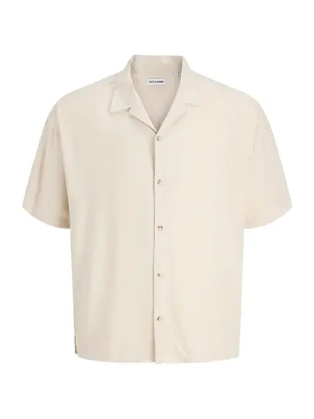 JACK & JONES Košeľa 'JJEJeff'  krémová