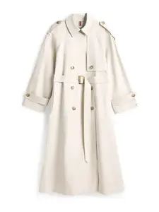 TOMMY HILFIGER Prechodný kabát  krémová