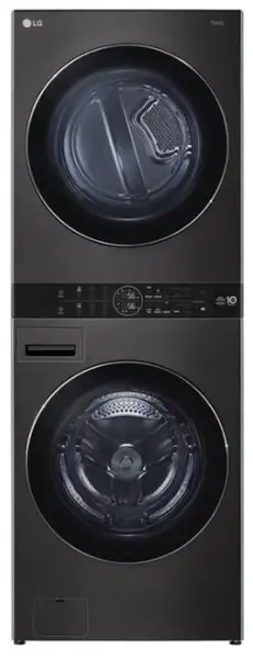 LG WT1716BBF - vada vzhledu - Prací věž - pračka se sušičkou
