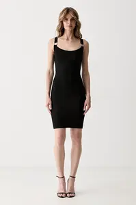 Marciano by Guess bodycon šaty s viskózou ELLA