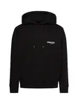 JACK & JONES Mikina 'JCOUnion'  čierna / biela