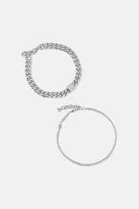 Calvin Klein  náramek pánský z ušlechtilé oceli 2-pack