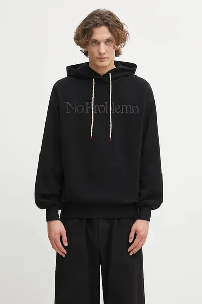 No Problemo  Bavlnená mikina  Reverse Fleece Hoodie