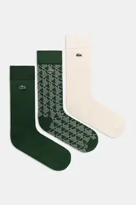 Lacoste ponožky 3-pack