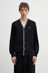 Fred Perry kardigan pánský bavlněný
