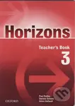 Horizons 3 (Teacher's Book) - Paul Radley - kniha z kategorie Jazykové učebnice a slovníky