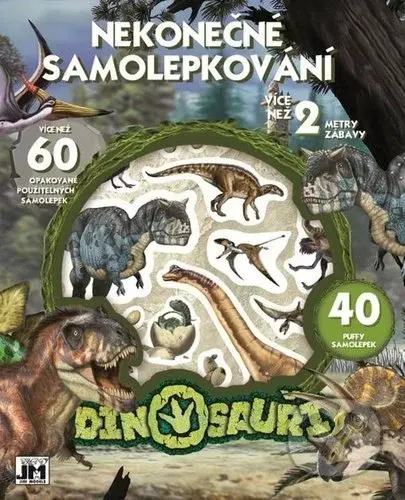 Nekonečné samolepkování - Dino - kniha z kategorie Samolepky