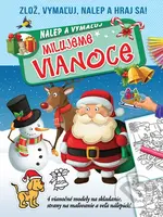 Milujeme Vianoce (Nalep a vymaľuj) - kniha z kategorie Omalovánky