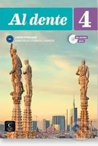 Al dente 4 (B2) – Libro + quad. degli eser. + CD + DVD - kniha z kategorie Jazykové učebnice a slovníky