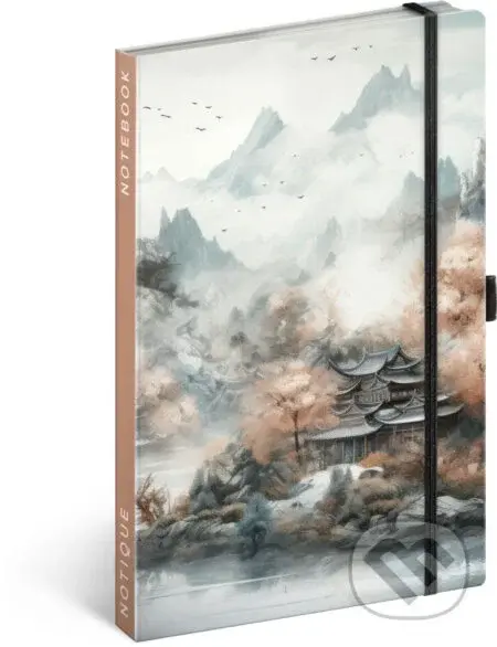 NOTIQUE Notes Japonsko (linajkovaný)