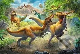 Puzzle Dinosauří souboj - puzzle z kategorie 60 - 300 dílků
