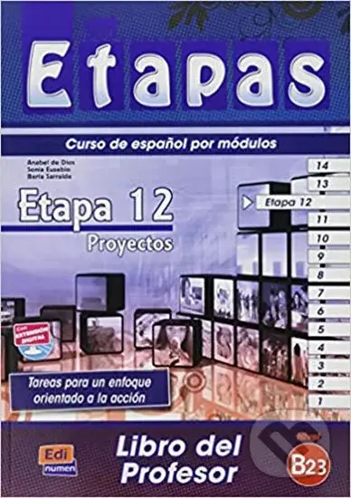 Etapas - 12: Libro del profesor B2 - kniha z kategorie Jazykové učebnice a slovníky