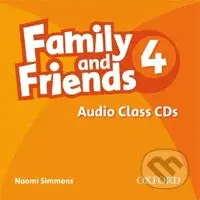 Family and Friends 4 - Audio Class CDs - audiokniha z kategorie Jazykové učebnice a slovníky