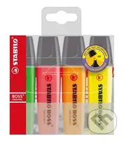 STABILO BOSS ORIGINAL 4 ks Púzdro