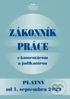 Zákonník práce s komentárom a judikatúrou (platný od 1. septembra 2022) - kniha z kategorie Personalistika