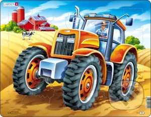 Traktor US4 - puzzle z kategorie Naučné puzzle
