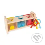 Vkladanie a triedenie s kľúčikmi a zámkami séria Montessori