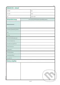 Stavební deník, A4