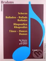 Scherzo, Balladen, Rhapsodien - Johannes Brahms - kniha z kategorie Noty