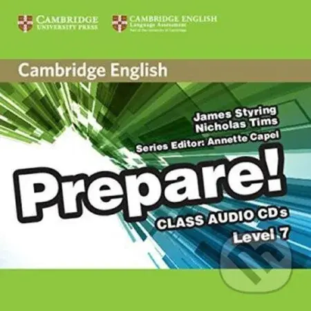 Prepare 7/B2: Class Audio: CDs (3) - James Styring - audiokniha z kategorie Jazykové učebnice a slovníky