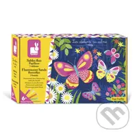 Farebný piesok s trblietkami: Motýle od 6 rokov (Atelier Sada Midi)