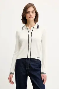Kardigan s příměsí vlny Guess Jeans